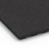 Detailaufnahme der Randausprägung von WARCO-Produkt 6383, Stallmatte Komfort, Format 100 x 100 x 4 cm, Farbe Antracyt.