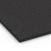 Detailaufnahme der Randausprägung von WARCO-Produkt 6379, Mata stajenna, Format 100 x 100 x 3 cm | 1,00 m², Farbe Antracyt.