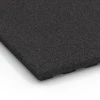 Detailaufnahme der Randausprägung von WARCO-Produkt 6389, Mata stajenna Luksus, Format 100 x 50 x 4,5 cm | 0,50 m², Farbe Antracyt.