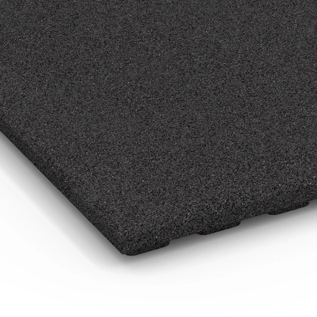 Detailaufnahme der Randausprägung von WARCO-Produkt 6385, Mata stajenna Komfort, Format 100 x 50 x 4 cm | 0,50 m², Farbe Antracyt.