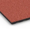 Detailaufnahme der Randausprägung von WARCO-Produkt 6386, Mata stajenna Komfort, Format 100 x 50 x 4 cm | 0,50 m², Farbe Czerwony ceglasty.
