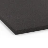 Detailaufnahme der Randausprägung von WARCO-Produkt 6659, Płyta podkładowa Kl. 3, Format 104 x 104 x 2,7 cm, Farbe Antracyt.