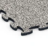 Detailaufnahme der Randausprägung von WARCO-Produkt 6914, Podłoga targowa klik, Format 44,6 x 44,6 x 1,8 cm, Farbe Szary granit.