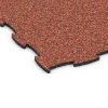 Detailaufnahme der Randausprägung von WARCO-Produkt 6809, Nawierzchnia kynologiczna, Format 97,1 x 97,1 × 1,8 cm, Farbe Etna.