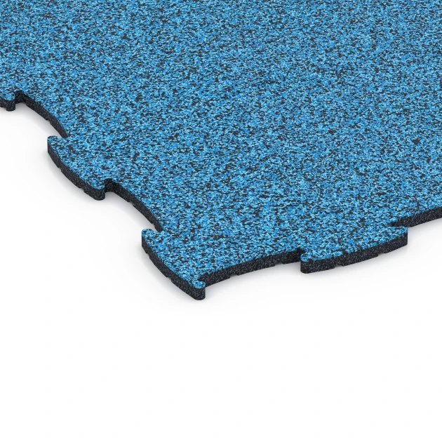 Detailaufnahme der Randausprägung von WARCO-Produkt 6839, Fitness Active podłoga, Format 97,1 x 97,1 × 1,8 cm, Farbe Atlantyk.