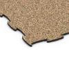 Detailaufnahme der Randausprägung von WARCO-Produkt 6871, Fitness Max Floor System, Format 97,1 x 97,1 × 1,8 cm, Farbe Terakota.