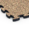 Detailaufnahme der Randausprägung von WARCO-Produkt 6952, Płyty na boisko, Format 44,6 x 44,6 × 2,8 cm, Farbe Terakota.