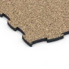 Detailaufnahme der Randausprägung von WARCO-Produkt 6853, Fitness Active podłoga, Format 97,1 x 97,1 x 2,8 cm, Farbe Terakota.