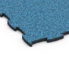 Detailaufnahme der Randausprägung von WARCO-Produkt 6857, Fitness Active podłoga, Format 97,1 x 97,1 x 2,8 cm, Farbe Atlantyk.