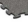 Detailaufnahme der Randausprägung von WARCO-Produkt 6886, Fitness Max Floor System, Format 98 x 98 x 2,8 cm, Farbe Ciemnoszary granit.