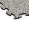 Detailaufnahme der Randausprägung von WARCO-Produkt 6887, Fitness Max Floor System, Format 97,1 x 97,1 x 2,8 cm, Farbe Szary granit.