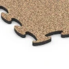 Detailaufnahme der Randausprägung von WARCO-Produkt 6889, Fitness Max Floor System, Format 97,1 x 97,1 x 2,8 cm, Farbe Terakota.