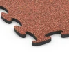 Detailaufnahme der Randausprägung von WARCO-Produkt 6890, Fitness Max Floor System, Format 98 x 98 x 2,8 cm, Farbe Etna.