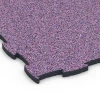 Detailaufnahme der Randausprägung von WARCO-Produkt 6891, Fitness Max Floor System, Format 97,1 x 97,1 x 2,8 cm, Farbe Lawenda.