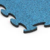 Detailaufnahme der Randausprägung von WARCO-Produkt 6893, Fitness Max Floor System, Format 97,1 x 97,1 x 2,8 cm, Farbe Atlantyk.