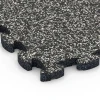 Detailaufnahme der Randausprägung von WARCO-Produkt 6769, Płytki na obrzeża basenu, Format 28,9 x 28,9 x 1,8 cm, Farbe Ciemnoszary granit.