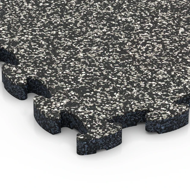 Detailaufnahme der Randausprägung von WARCO-Produkt 6769, Płytki na obrzeża basenu, Format 28,9 x 28,9 x 1,8 cm, Farbe Ciemnoszary granit.