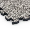 Detailaufnahme der Randausprägung von WARCO-Produkt 6770, Płytki na obrzeża basenu, Format 28,9 x 28,9 x 1,8 cm, Farbe Szary granit.
