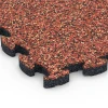 Detailaufnahme der Randausprägung von WARCO-Produkt 6818, Płytki balkonowe kamienne klik, Format 28,9 x 28,9 x 1,8 cm, Farbe Etna.