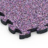 Detailaufnahme der Randausprägung von WARCO-Produkt 6819, Płytki balkonowe kamienne klik, Format 28,9 x 28,9 x 1,8 cm, Farbe Lawenda.