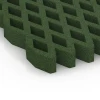 Detailaufnahme der Randausprägung von WARCO-Produkt 7014, Bezpieczna kratka trawnikowa, Format 100 × 100 × 8 cm, Farbe Zielony trawiasty.