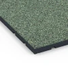 Detailaufnahme der Randausprägung von WARCO-Produkt 7134, Podłoga na siłownię zewnętrzną, Format 60 x 60 x 3 cm | 0,36 m², Farbe Trawnik angielski.