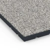 Detailaufnahme der Randausprägung von WARCO-Produkt 7142, Podłoga na siłownię zewnętrzną, Format 60 x 60 x 4 cm | 0,36 m², Farbe Szary granit.