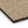 Detailaufnahme der Randausprägung von WARCO-Produkt 7149, Podłoga na siłownię zewnętrzną, Format 60 x 60 x 4 cm | 0,36 m², Farbe Rattan.
