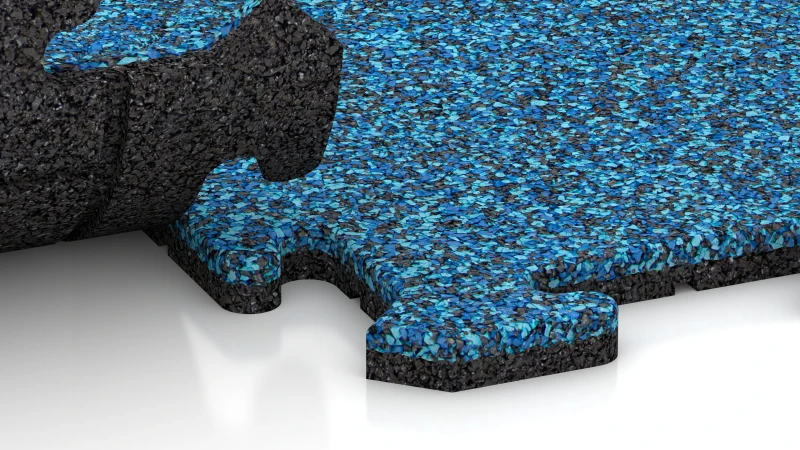 Połączenie typu puzzle z delikatnie zaokrągloną fazą