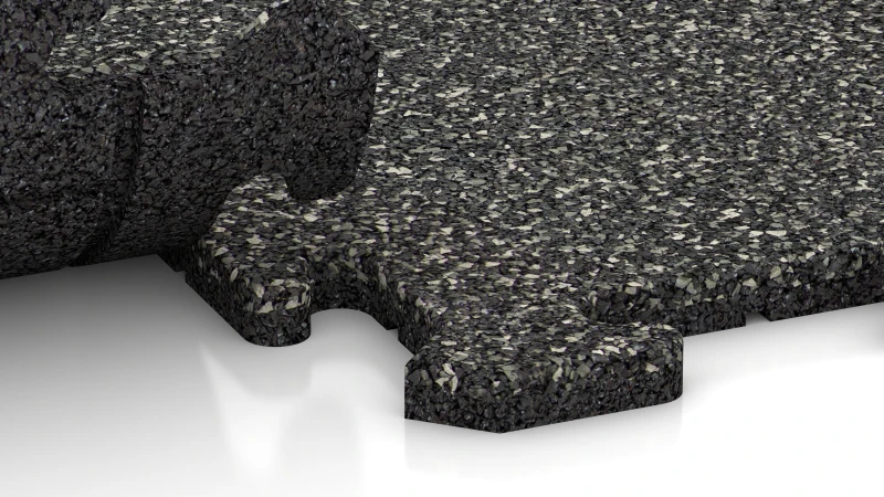 Połączenie puzzlowe z lekko zaokrąglonym sfazowaniem