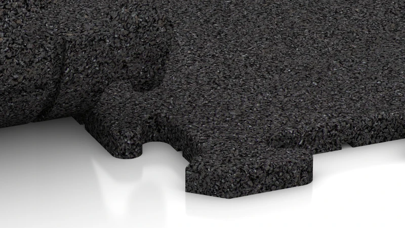 Połączenie puzzlowe z lekko zaokrąglonym sfazowaniem