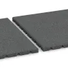 Großaufnahme vom Verbindungssystem von WARCO-Boden 3968 - Płyta podłogowa dla psów im Farbdesign Szary łupkowy. Abmessungen 500 x 500 x 25 mm.