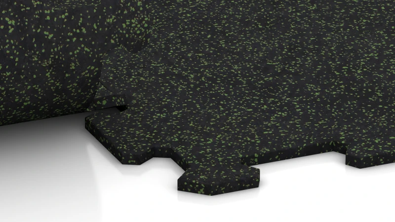 Wycięte połączenie puzzlowe bez fazy