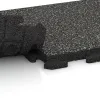 Großaufnahme vom Verbindungssystem von WARCO-Boden 1339 - Płytka na obrzeża basenu Classic im Farbdesign Ciemny granit. Abmessungen 500 x 500 x 40 mm.