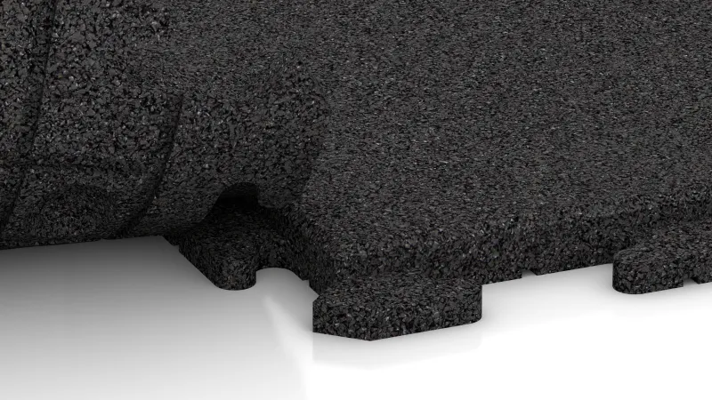 Ukryte połączenie typu puzzle z zaokrąglonym fazowaniem