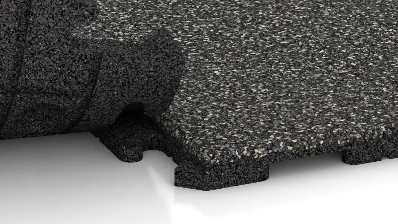 Ukryte połączenie typu puzzle z zaokrąglonym fazowaniem