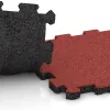 Großaufnahme vom Verbindungssystem von WARCO-Boden 5967 - Płytka schodowa im Farbdesign Ciemny róż. Abmessungen 306 x 306 x 20 mm.