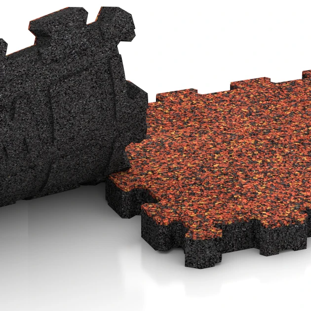 Großaufnahme vom Verbindungssystem von WARCO-Boden 5230 - Płytka na obrzeża basenu bezfugowa im Farbdesign Etna. Abmessungen 30,6 x 30,6 x 3 cm | 0,094 m².