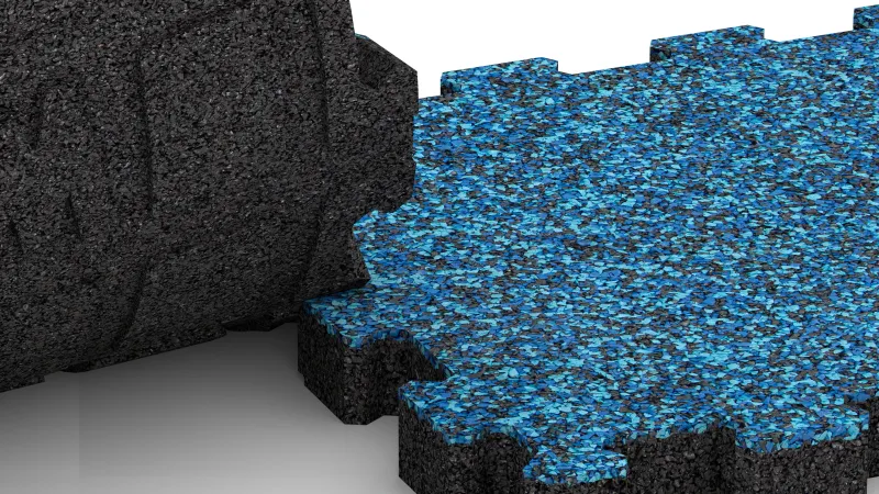 Wycinane połączenie typu puzzle bez fazowania
