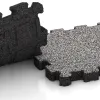 Großaufnahme vom Verbindungssystem von WARCO-Boden 5227 - Płytka na obrzeża basenu bezfugowa im Farbdesign Szary melanż. Abmessungen 306 x 306 x 30 mm.
