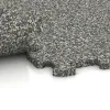 Großaufnahme vom Verbindungssystem von WARCO-Boden 0959 - Nawierzchnia Fitness Kompakt im Farbdesign Klasyczny granit. Abmessungen 485 x 485 x 16 mm.