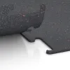 Großaufnahme vom Verbindungssystem von WARCO-Boden 3753 - Nawierzchnia Fitness Performance Elite im Farbdesign Czerwony lekko nakrapiany. Abmessungen 1000 x 1000 x 10 mm.