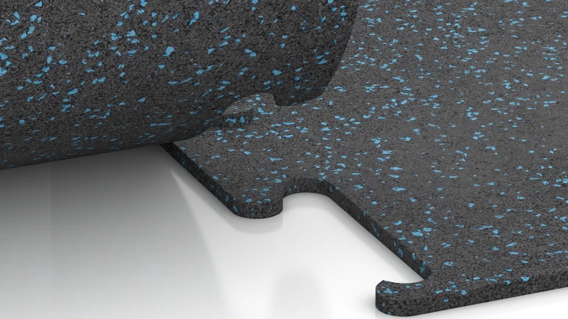 Wycięte połączenie puzzlowe bez fazy