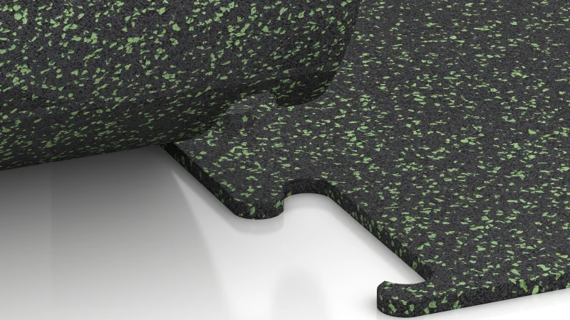 Wycięte połączenie puzzlowe bez fazy