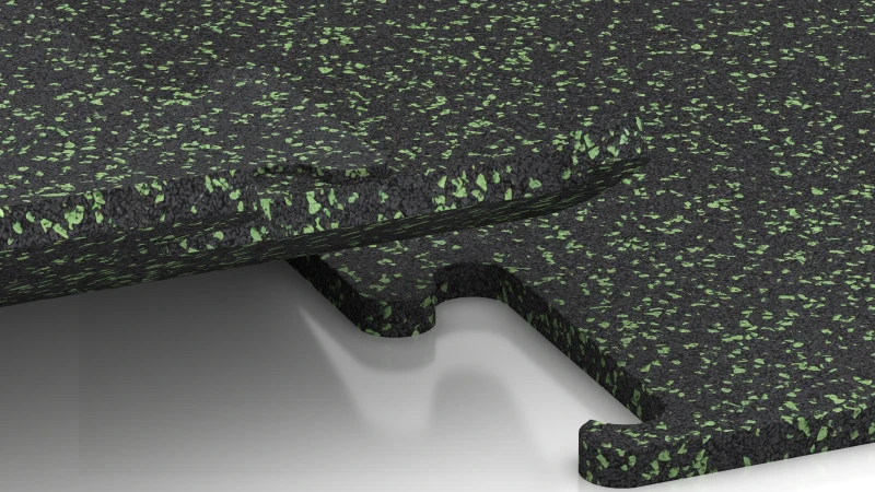 Wycięte połączenie puzzlowe bez fazy