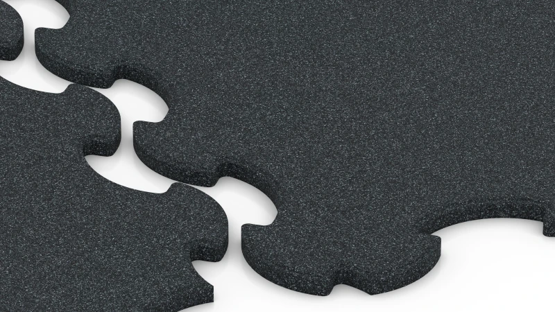 Ulepszone zazębienie puzzlowe z lekką fazą