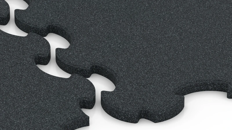 Ulepszone zazębienie puzzlowe z lekką fazą