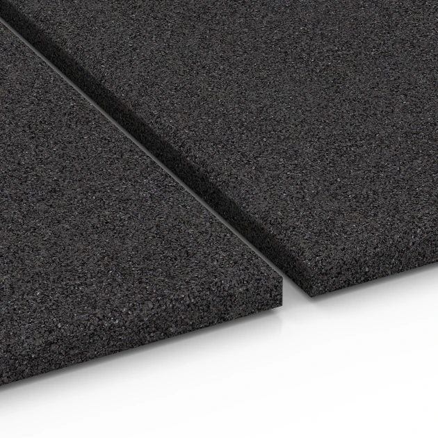 Großaufnahme vom Verbindungssystem von WARCO-Boden 6379 - Mata stajenna im Farbdesign Antracyt. Abmessungen 100 x 100 x 3 cm | 1,00 m².