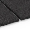 Großaufnahme vom Verbindungssystem von WARCO-Boden 6381 - Mata stajenna im Farbdesign Antracyt. Abmessungen 100 x 50 x 3 cm | 0,50 m².