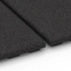 Großaufnahme vom Verbindungssystem von WARCO-Boden 6385 - Mata stajenna Komfort im Farbdesign Antracyt. Abmessungen 100 x 50 x 4 cm | 0,50 m².